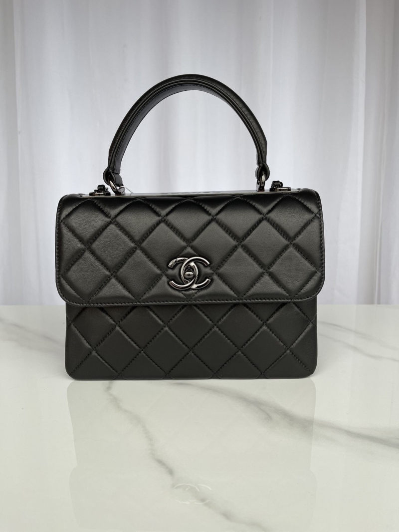 Ch**el top handle bags